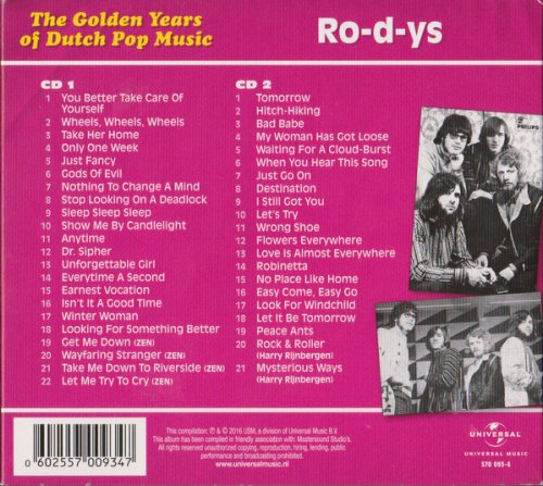 Ro-d-ys - The Golden Years Of Dutch Pop Music (A&B Sides And More) (2016)