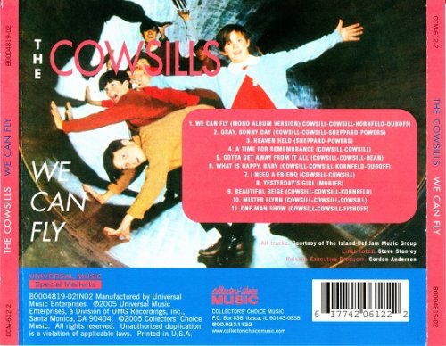 The Cowsills - We Can Fly (Reissue) (1968/2005)