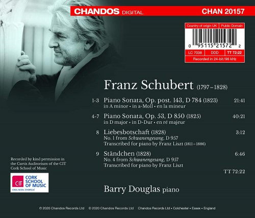 Barry Douglas - Schubert: Works for Solo Piano, Vol. 5 (2020) [Hi-Res]