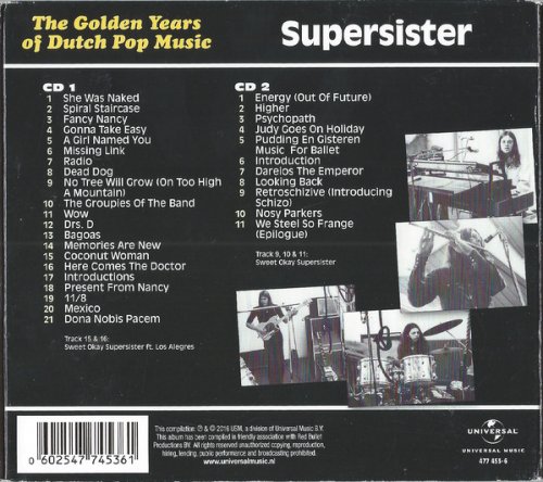 Supersister - The Golden Years Of Dutch Pop Music (A&B Sides And More) (2016)