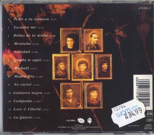 Gipsy Kings - Love & Liberte (1993) CD-Rip