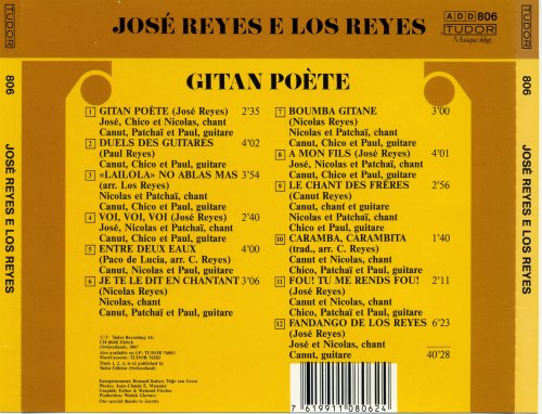 Jose Reyes e Los Reyes (early Gipsy Kings album) - Gitan Poete (1978) [1987] CD-Rip