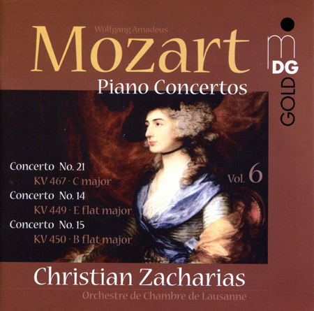 Christian Zacharias, Orchestre de Chambre de Lausann - Mozart : Piano Concertos Vol 6 (2009) [SACD]