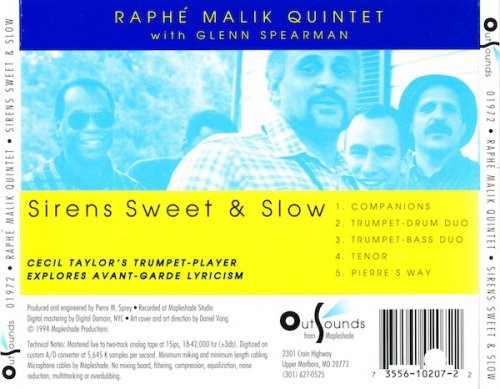 Raphe Malik Quintet - Sirens Sweet & Slow (1994)