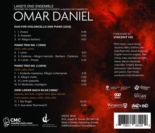 Land's End Ensemble - Omar Daniel: Chamber Works (2020)
