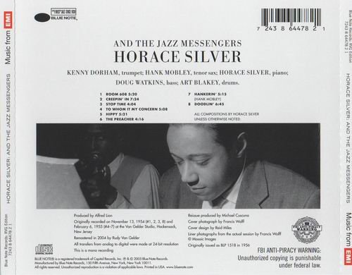 Horace Silver - Horace Silver and the Jazz Messengers (1956) {RVG Edition}