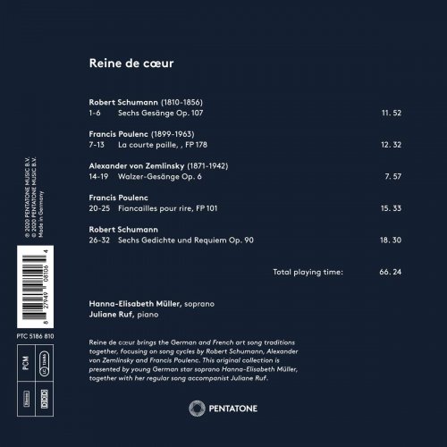 Hanna-Elisabeth Müller & Juliane Ruf - Reine de coeur (2020) CD-Rip