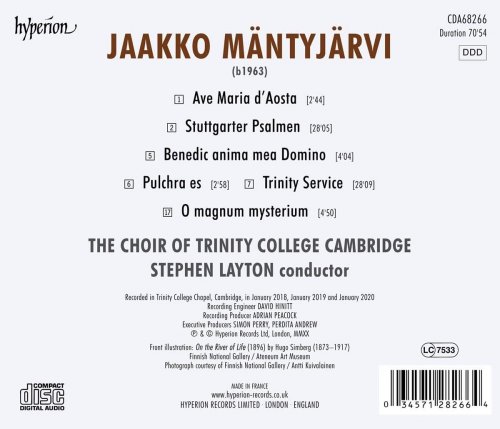 Trinity College Choir Cambridge & Stephen Layton - Mäntyjärvi: Choral Music (2020) [Hi-Res]