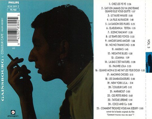 Serge Gainsbourg - Couleur Cafe, Vol. 3: 1963-1964 (1989)