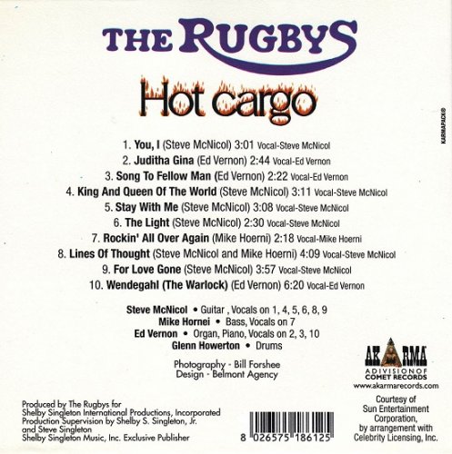 The Rugbys - Hot Cargo (Reissue) (1969/2007)