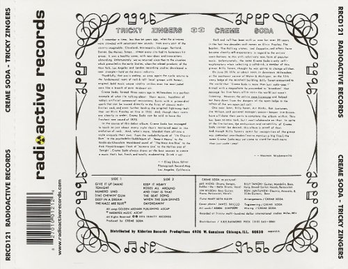 Creme Soda - Tricky Zingers (Reissue) (1975/2005)