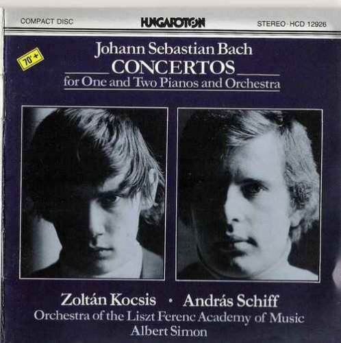 Zoltan Kocsis, Andras Schiff, Albert Simon - J.S. Bach - Piano Concertos (1987)