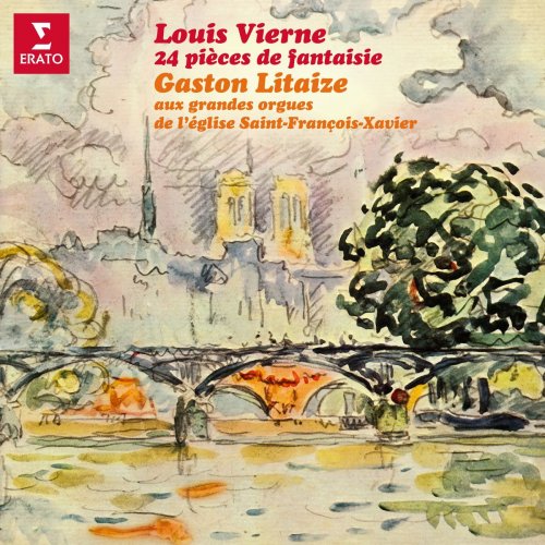 Gaston Litaize - Vierne: 24 Pièces de fantaisie (Aux grandes orgues de l'église Saint-François-Xavier de Paris) (1972/2020)