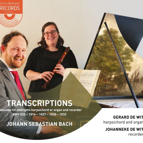 Gerard de Wit - Transcriptions 5 sonatas for obbligato harpsichord or organ and recorder (2020)