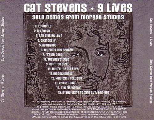 Cat Stevens - 9 Lives (Reissue) (1970-71/2008)