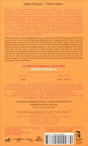 Orchestre National de France, Choeur de Radio France, Markus Poschner, Véronique Gens, Éric Huchet - Offenbach: Maître Péronilla (2020) CD-Rip