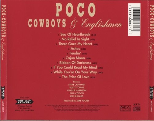 Poco - Cowboys & Englishmen (Reissue) (1982/1992)