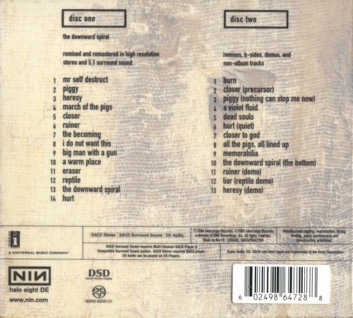 Nine Inch Nails - The Downward Spiral (Deluxe Edition) (2004) [SACD]