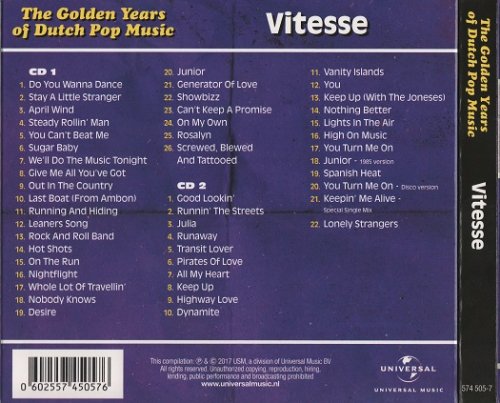 Vitesse - The Golden Years Of Dutch Pop Music (A&B Sides) (2017)