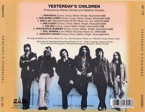 Yesterday's Children - Yesterday's Children (Reissue) (1969/2001)