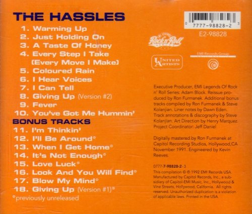 The Hassles - The Hassles (Reissue, Remastered) (1967/1992)