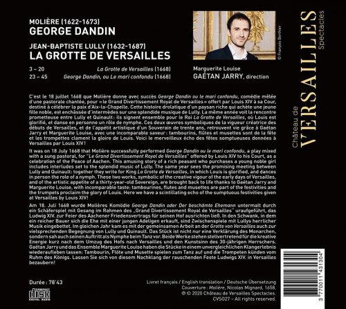 Marguerite Louise & Gaétan Jarry - George Dandin: La grotte de Versailles (2020) [Hi-Res]