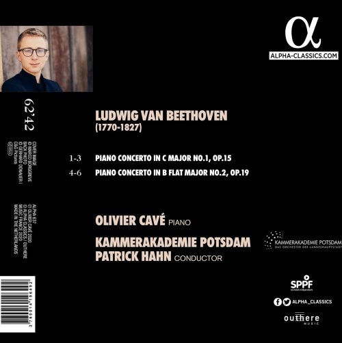 Olivier Cavé - Beethoven: Piano Concertos 1 & 2 (2020) [Hi-Res]