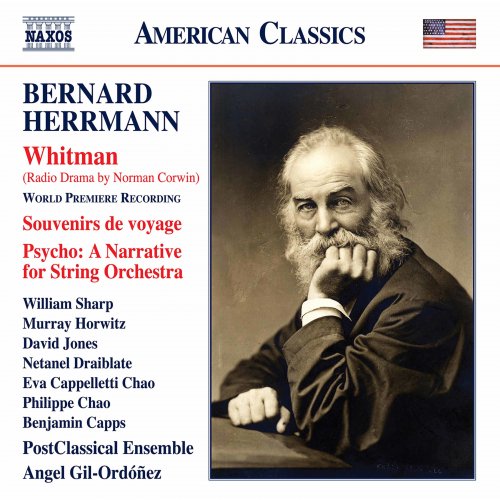 Postclassical Ensemble, Angel Gil-Ordonez - Herrmann: Whitman (Reconstr. C. Husted) & Other Works (2020)