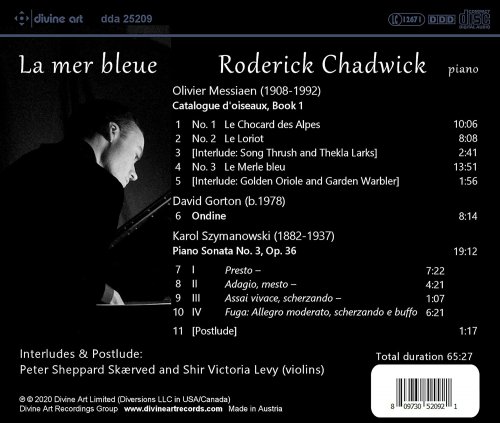 Roderick Chadwick - La mer bleue (2020)