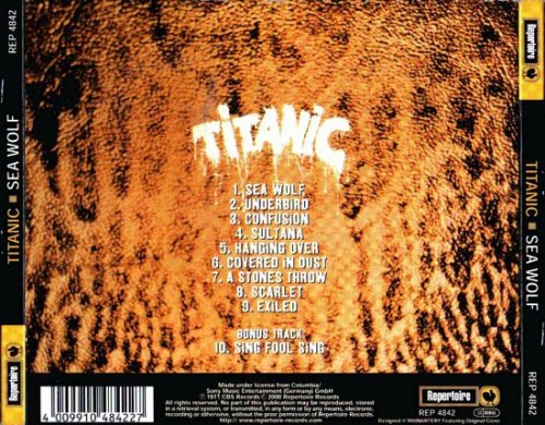 Titanic - Sea Wolf (Reissue, Remastered) (1971/2000)