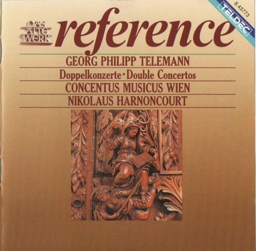 Concentus musicus Wien, Nikolaus Harnoncourt - Telemann: Double Concertos (1987)