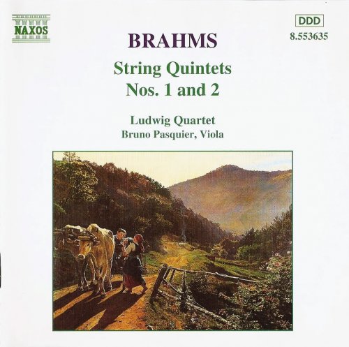 Ludwig Quartet, Bruno Pasquier - Brahms: String Quintets Nos. 1 & 2 (1996)