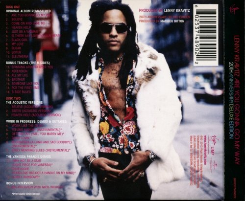 Lenny Kravitz - Are You Gonna Go My Way (1993) {2013, 20th Anniversary Deluxe Edition, Remastered} CD-Rip