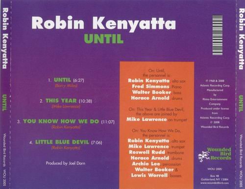 Robin Kenyatta - Until (1967)