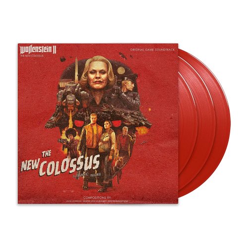 Mick Gordon, Martin Stig Andersen, Ravi Krishnaswami - Wolfenstein II: The New Colossus (Original Game Soundtrack) (2019) LP