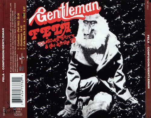 Fela Kuti - Confusion + Gentleman (Remastered 2000) CD-Rip