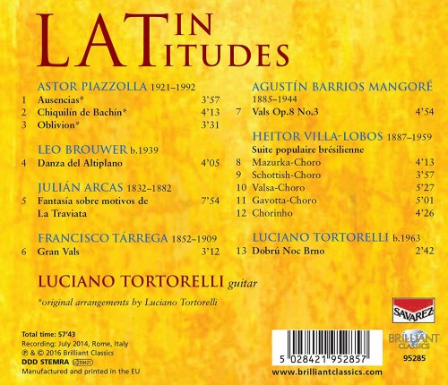 Luciano Tortorelli - Latin Latitudes (2016)