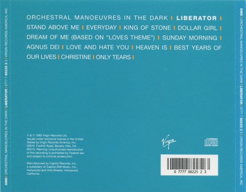 Orchestral Manoeuvres In The Dark - Liberator (1993) CD-Rip