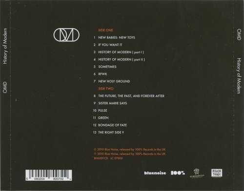 Orchestral Manoeuvres In The Dark - History of Modern (2010) CD-Rip