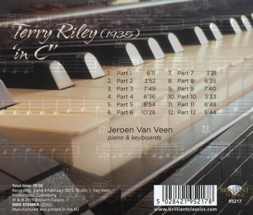 Jeroen Van Veen - Riley "in C" (2015) [Hi-Res]