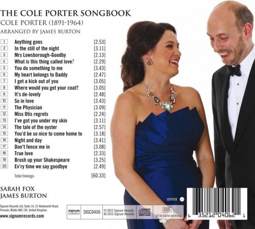 Sarah Fox & James Burton - The Cole Porter Songbook: Sarah Fox (2015) [Hi-Res]