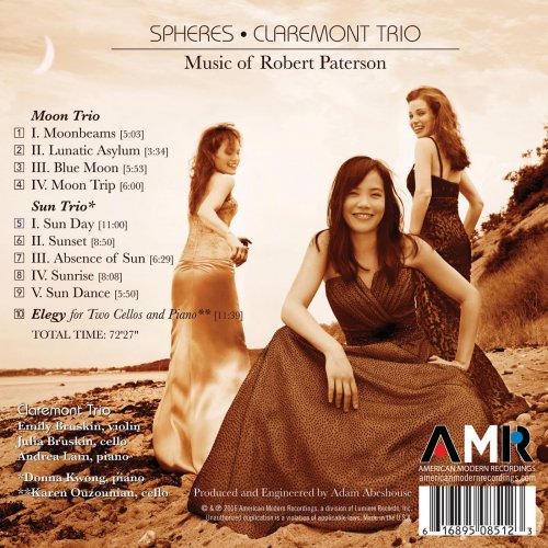 Claremont Trio - Spheres (2017) [Hi-Res]