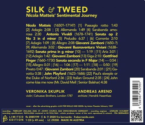 Veronika Skuplik, Andreas Arend - Silk & Tweed (2020) CD-Rip