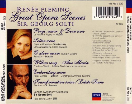 Renee Fleming, London Symphony Orchestra, Georg Solti - Signatures: Great Opera Scenes (1997)