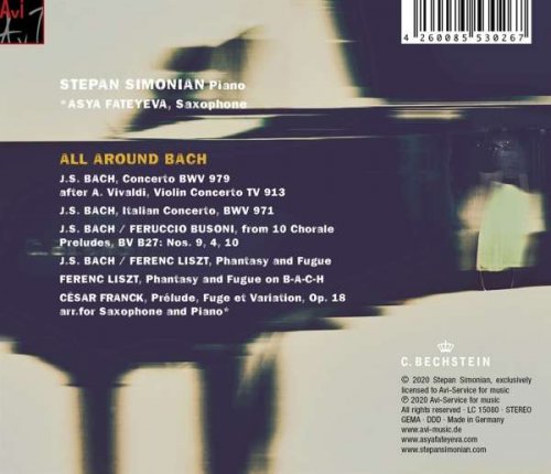 Stepan Simonian - All Around Bach (2020) [Hi-Res]