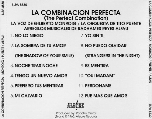 Gilberto Monroig, Tito Puente, Radhames Reyes Alfau - La Combinacion Perfecta (1966) [1990]