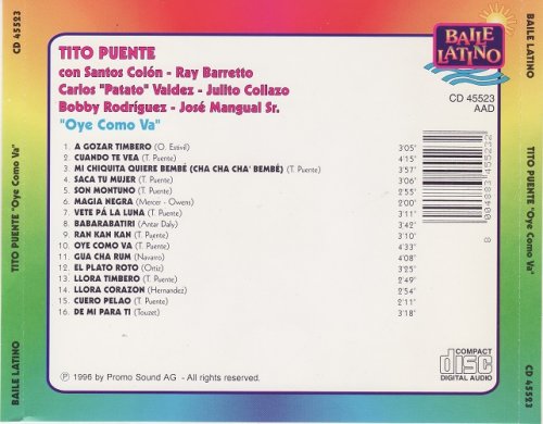 Tito Puente - Oye Como Va (Baile Latino) (1996)