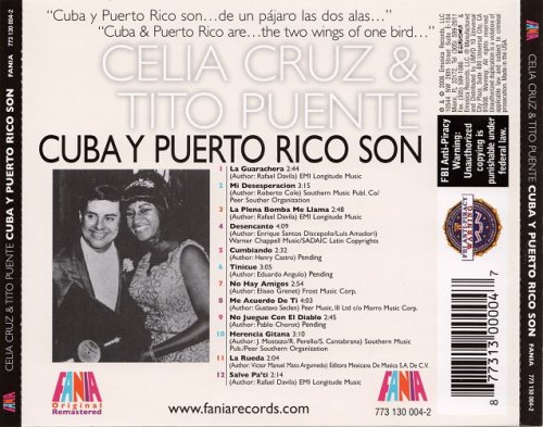 Celia Cruz & Tito Puente - Cuba y Puerto Rico Son (1966) [2006]