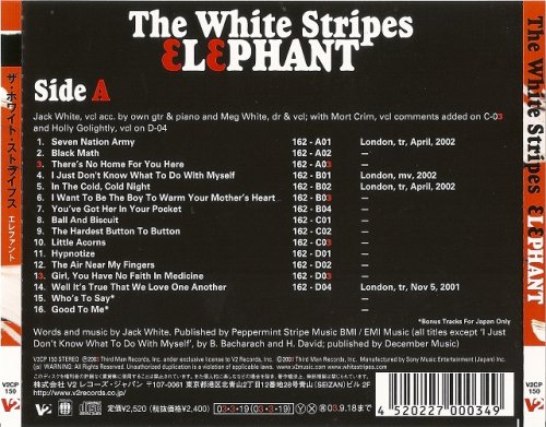 The White Stripes - Elephant (2003) CD-Rip