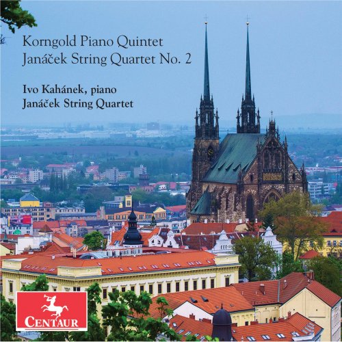 Ivo Kahánek, Janáček String Quartet - Korngold: Piano Quintet in E Major, Op. 15 - Janáček: String Quartet No. 2, JW VII/13 "Intimate Letters" (2020) [Hi-Res]